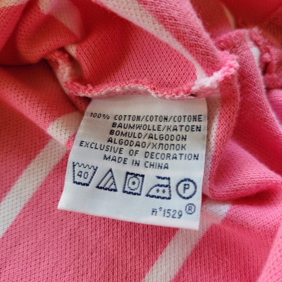 EUC Polo pink 100% cotton polo sz L - Picture 5 of 5